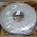 Flexible EPDM Rubber Strip (100 ft Long and 1 inch Wide) for Concrete Crack Repair and Replacement - Weather and Aging Resistant Expansion Joint Filler for Driveways and Sidewalks