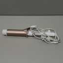 Conair Double Ceramic 1 -Inch Curling Iron, 1 -Inch Barrel Creates Soft Waves & Curls, Hair Curler for Use on Medium & Long Hair, White/Rose Gold