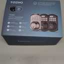 TEEHO TE002 Fingerprint Door Lock - Keyless Entry Door Lock - Electronic Keypad Deadbolt - Smart Locks for Front Door - Auto Lock - Easy Installation - Satin Nickel