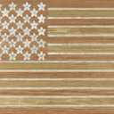 American Flag Wall Art 15,5x26