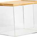 Tissue Box Tissue Holder Multifunction Waterproof Toilet Paper Holder Organizer for Hotel Kitchen Dorm Night Stands Bathroom