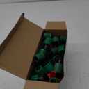 40 Pcs 1/2" Tubing Irrigation Fittings Kit 1/2 ID x 0.6-0.63 OD 16 mm Drip Irrigation Barbed Connectors Include 6 Switch Valves 18 Barbed Tee 8 Ends 4 Adapters 4 Elbows (Black and Green)