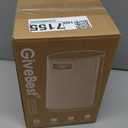 GiveBest Space Heater, Electric Portable Heaters for Indoor Use with Thermostat and Remote, 70Oscillation, Digital Display, 12H Timer, 1500W PTC Ceramic Fast Safety Heat for Office Bedroom, White