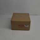 Glass Hurricane Candle Holder Decorative Gold Candle Lantern, Pillar Candlestick Holders Set of 2, Hanging Metal Holder Modern Table Centerpieces, Antique Brass