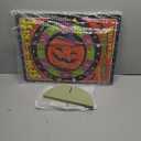 Halloween Wheel Spinner 14.6 x 19.7 Inches Spinner Prize Wheel Game Wood Spin Wheel for Prizes with Stand Tabletop Roulette Spinner for Fall Halloween Carnival Party Games