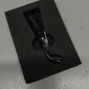 BEZOX Angled Head Toe Nail Clippers for Seniors for Thick Nails - Ergonomic Toenails Clipper for Thick Toenails, Premium Finger Nails Clipper for Adult with Catcher - Black (Small)