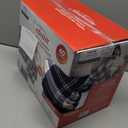 Sunbeam Microplush Sherpa Electric Heated Throw Blanket-Black/White Plaid 60×70"