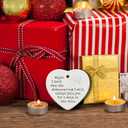 6 x Friendship Gifts for Women, Best Friend, Funny, Work Besties, Sister, Friend Ornaments for Women, Ceramic Christmas Ornaments (Friendship)