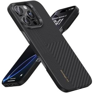BENKS Montage ArmorAir Case for iPhone 15 Pro Max Ultra Slim & Light iPhone 15 Pro Max Case, Built with Dupont Kevlar 600D&1500D Aramid Fiber