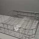 Upgraded 304 Stainless Steel WD28X10384 Dishwasher Lower Rack Replacement for GE Dishwasher Bottom Rack GLD4500V00CC, GLC4400R40BB, GLD5660V00SS with WD35X21038 Wheels