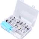 Piping Tips 32 Pieces Food Grade Stainless Steel, Cupcake Decorating Kit for Easy Cake and Cupcake Decoration, Frosting Tools for DIY Production and Repeated Use
