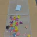 Lugailly Mini Resin Animals Figures to Hide 72 PCS Luminous Tiny Miniature Figurines Bulk Glow in The Dark Include Little Ducks Small Chicken Rabbits Frogs for Garden Micro Landscape Aquarium Potted