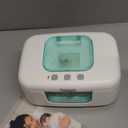 Jool Baby TinyBums Baby Wipe Warmer & Dispenser with LED Changing Light & On/Off Switch (Aqua)