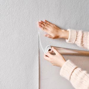 1PC 1 Volume (30280cm) Stick Wallpaper Self - Adhesive Film for Surfaces - Easy - Clean & Removable for Cabinets Counter Tops, White