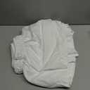 Wrap Around Dust Ruffle Bed Skirt - White - for King Size Beds with 12 Inch Drop - Easy Fit Elastic Strap - Adjustable Pleated Bedskirt w/Brushed Fabric - Wrinkle Free - for Women, Men, Kids & Teens