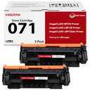 071 High-Yield Black Toner Cartridge 2-Pack Replacement for Canon 071 Toner Cartridge 5646C001 for imageCLASS LBP122dw, LBP122, LBP120, MF270, Mf272dw, Mf273dw, Mf275dw Series Printer