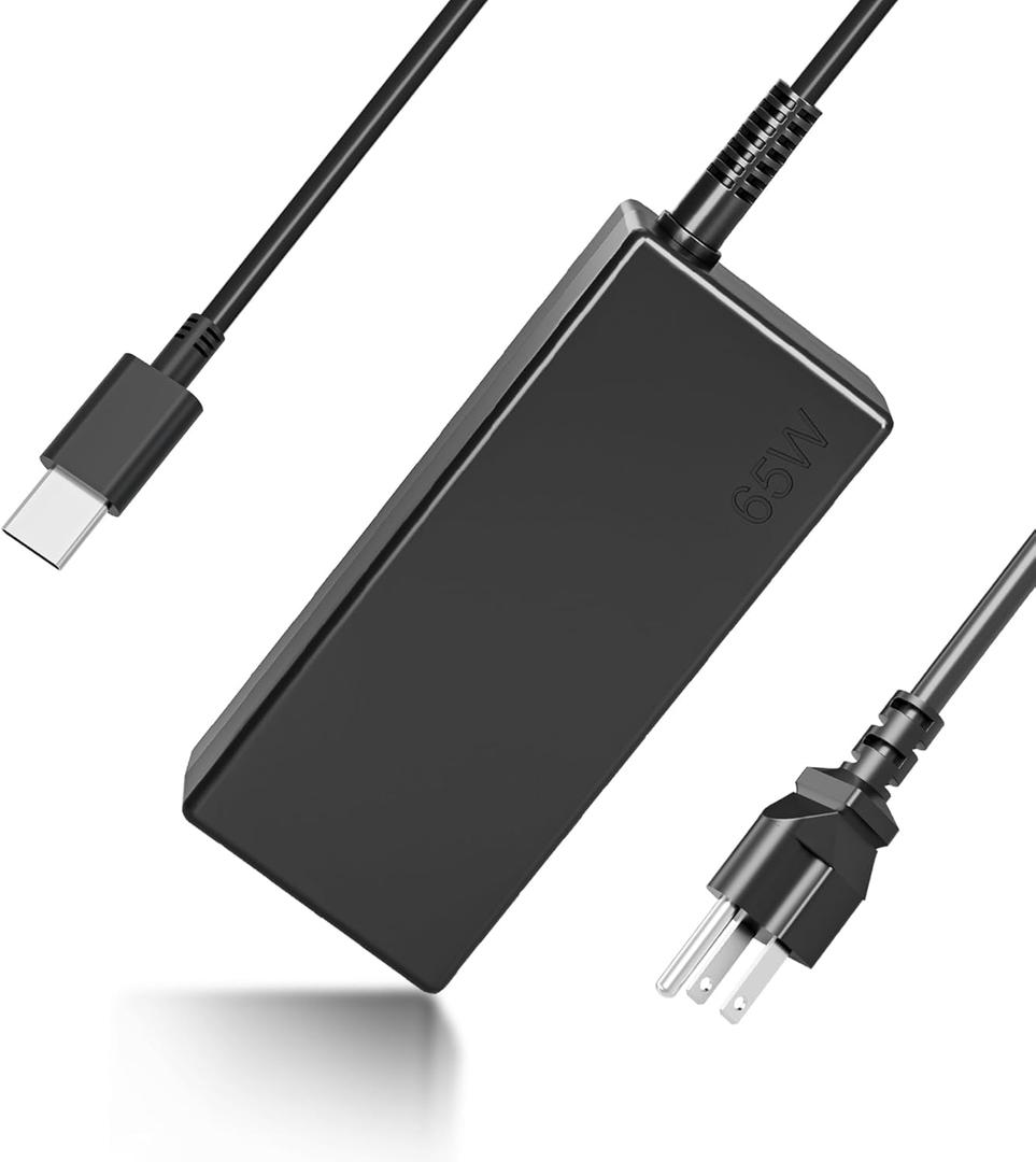 65W 45W USB C Laptop Charger Compatible with HP EliteBook 830 835 840 845 860 865 640 650 655 1040 G8 G9 G10 G11 Probook 440 445 450 455 460 465 G8 G9 G10 G11 Chromebook