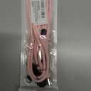 SS Cell Phone Lanyard, Adjustable Phone Lanyard Crossbody Neck Strap & Phone Wrist Strap with 2 Phone Tether Patches for Most Smartphones, Light Pink