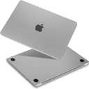 for MacBook Pro 16" M4/M3/M2/M1 Case 2024 2023 2021 Model A3403/A3186/A2991/A2485/A2780, Hard Shell Laptop Case with Keyboard Cover & Trackpad Protector & Webcam Cover, Space Grey