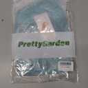 PRETTYGARDEN Women's Faux Leather Tube Tops 2025 Summer Strapless Asymmetrical Ruched Bandeau Shirts Going Out Club Outfits M