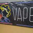 35"x18" Extra Large Neon LED VAPE Sign for Smoke Shop