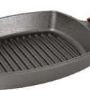 Lodge Manufacturing Company Lodge Cast Iron 10.5-inch Square Grill Pan, Black
