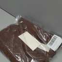 Women's Spaghetti Strap V Neck Dress Tiered Pleated Casual Beach Sundress（25001, Brown, L）