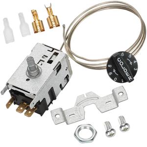 Upgraded 800393 Temperature Control Kit Compatible with True Equipment Refrigerator Parts, Freezer TC/TSD/T/GDM/GEM/G4SM Series Thermostat, Refrigerator Thermostat, Replaces 800306, 831932, 461387