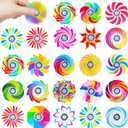 40 Pack Fidget Spinners for Kids, Fidgets Toys Bulk for Adults, Valentines Day Gifts Anxiety Toys Stress Relief Fidgets Valentines Basket Stuffers Classroom Prizes (Colorful)