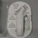 Momcozy BreezyClear 2-in-1 Electric Nasal Aspirator for Baby with Spray, 65kPa Hospital-Grade Suction, 4 Adjustable Levels, Quiet & Portable Nose Cleaner with Soothing Light & Music