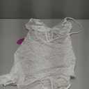 Avidlove Women Babydoll Lingerie Lace Chemise Halter Nightwear Teddy Dress (Small, White)