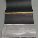 REDAMANCY Abstract Gold Black Grey Geometric Art Peel and Stick Vinyl Stair Riser Decals Staircase Tile Stickers Decor Modern Marble Decoration Self-Adhesive(14 Pcs) (Stad-063)