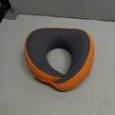 Skechers Womens Memory Foam Neck Pillow, Comfortable Breathable Travel Pillow, Neck Pillow Airplane For Travel, Car Rides, Home, And Office Use, Ergonomic Design For Men And Women,Orange