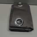 NICETOWN Grey Kitchen Blackout Short Curtain Panels for Bedroom, 45 Inch Long Thermal Insulated Grommet Top Blackout Draperies and Drapes (2 Panels, W42 x L45 -Inch, Grey)