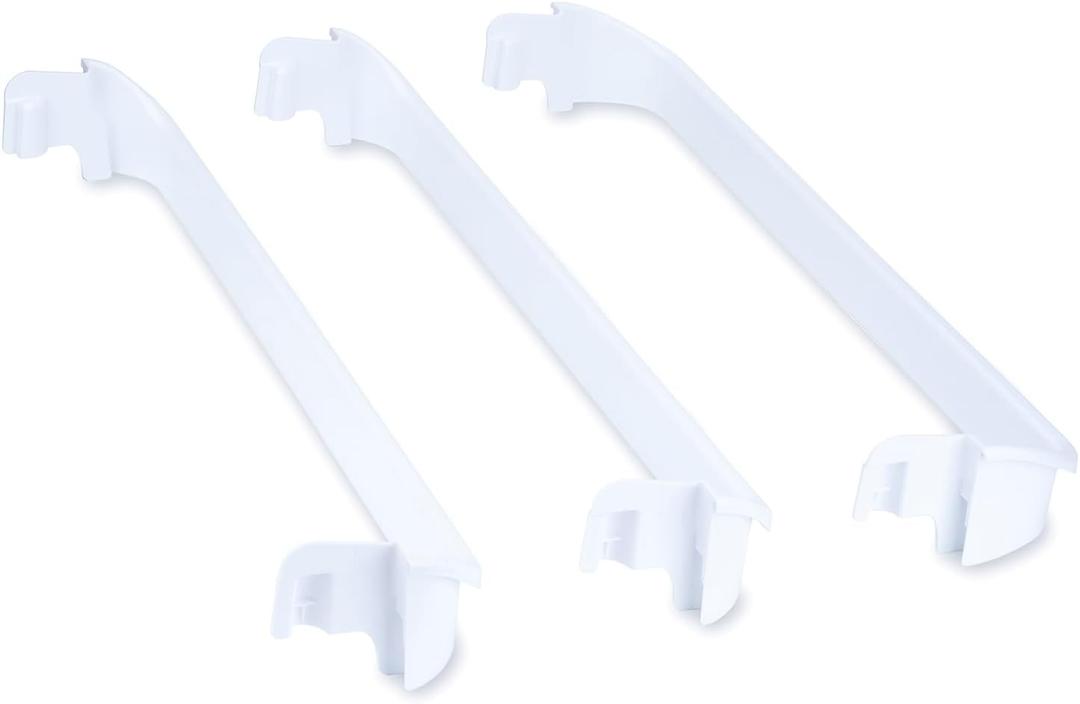 Fridge Door Shelf Rack Bar Kit 3 Pack Compatible with Frigidaire Kenmore