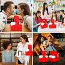 Bodaon 2 Cup Drink Carrier with Handle, 15 Pcs Cardboard Cup Holders, Disposable Drink Carriers for Delivery, Kraft Paper Coffee Cup Holder to Go, Take Out Cup Carriers for Hot/Cold Drinks