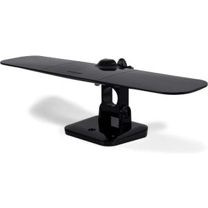 Philips Wing Mobile TV Antenna, Indoor Outdoor Attic Mount, Perfect for Tailgating and Camping, Long Range Antenna, Supports 4K 1080P VHF UHF, Compact Design, Smart TV Compatible, Black, SDV8412B/27