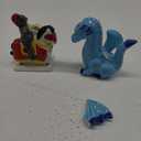 Knight on Horse & Dragon Ceramic Salt and Pepper Shakers Set