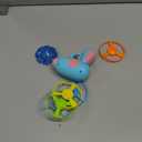 Cat Fetch Toys, Interactive Flying Cat Toys with 20 Colored Flying Propellers, Pet Tracks Chasing Toy for for Kitten Training Hunting (only Propellers)
