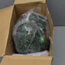 9 ft Christmas Garland with Lights Prelit Christmas Garland with Artificial Flower Cedar Glitter Metallic Ball Ornaments Xmas Garlands for Mantle Stairs Outdoor Decor, Battery Operated