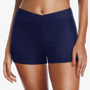 Yonique Womens Swim Shorts Bathing Suits Bottoms Swimsuit Bottoms, size Large, Blue