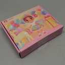 Princess Dress Up for Girls, Unicorn Light up Princess Cape Princess Dress Costume Crown Gift for Girls 3 4 5 6