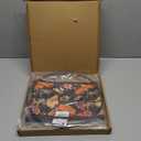 Floral Lamp Shade E27 Vintage Flower Patterned Lampshade 11.8" x 7.9" Printed Lamp Shade for Floor Chandelier Table Lamps(Daisy)