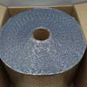 USA Reflective Insulation Roll, Bubble Insulation Roll for Summer Heat, Bubble Pack , 12" Width x 125' Length, Reflective for Colder Climates