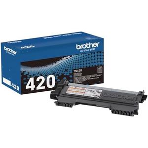Brother Genuine TN420 Mono Laser Toner Cartridge, Black
