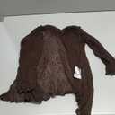 Back From Bali Womens Sheer Shrug Cardigan Lightweight Knit S