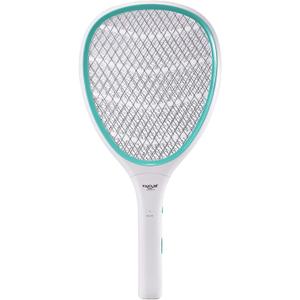 Faicuk Handheld Bug Zapper Racket Electric Fly Swatter (1 Pack - Light Green)