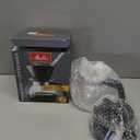 Melitta PourOver Coffee Brewer W/ Glass Carafe, Holds 6  6 Oz Cups, Black