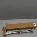 Ivilon Tension Curtain Rod - Spring Tension Rod for Small Windows or Shower, 16 to 24 Inch. Warm Gold