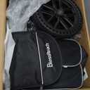 All Terrain Foldable Knee Scooter Walker - Economical Knee Walker for Foot Injuries, Compact Crutches Alternative - Black